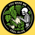Feel Alive' Sticker