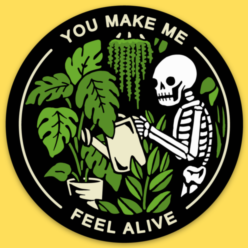 Feel Alive' Sticker