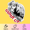 Giddy Up' Bumper Magnet