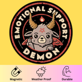 Emotional Support Demon' Bumper Magnet