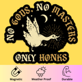 No Gods, No Masters' Bumper Magnet