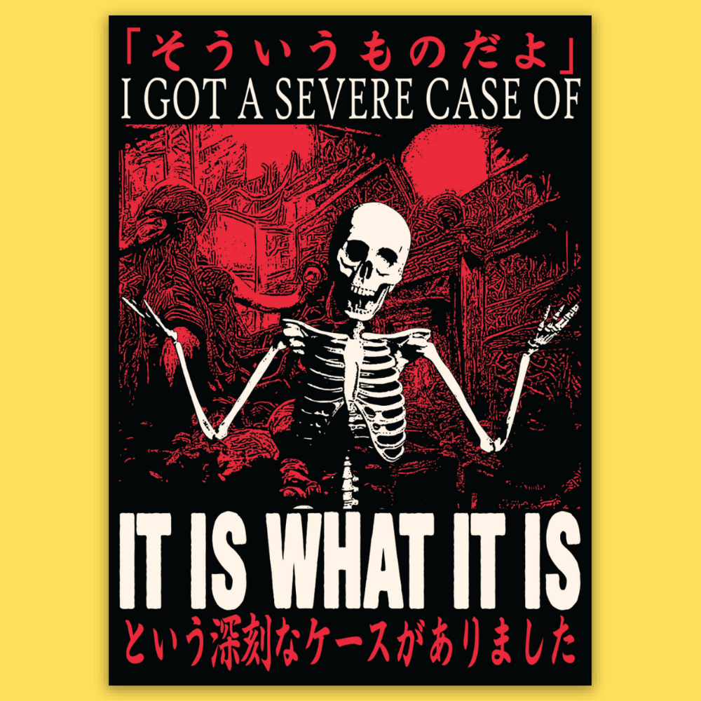Severe Case' Sticker