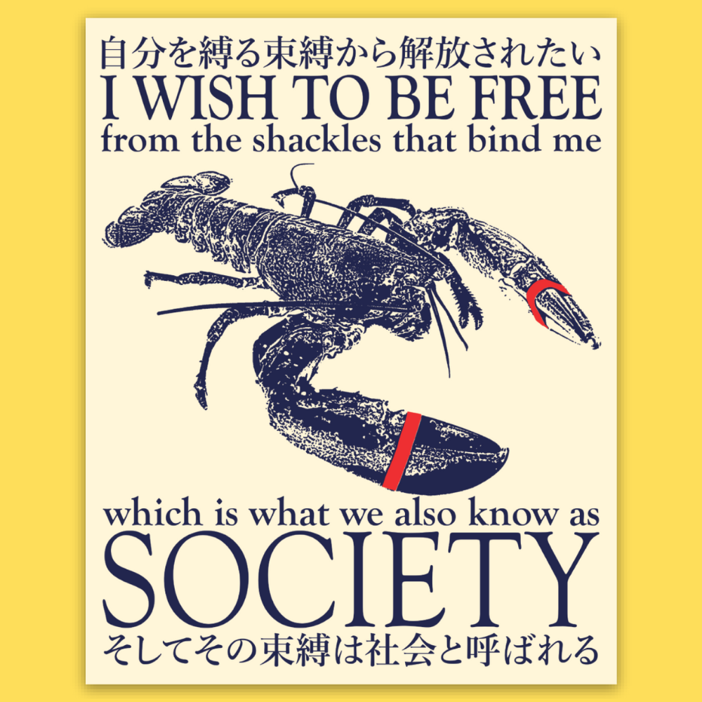 Shackles of Society' Sticker