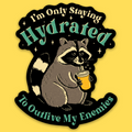 Staying Hydrated' Sticker