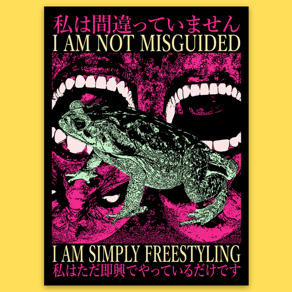 Simply Freestyling' Sticker
