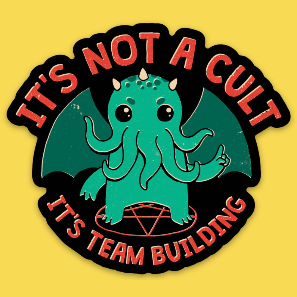 Team Building' Sticker