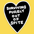 Purely Spite' Sticker