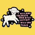 Wish You Peace' Sticker