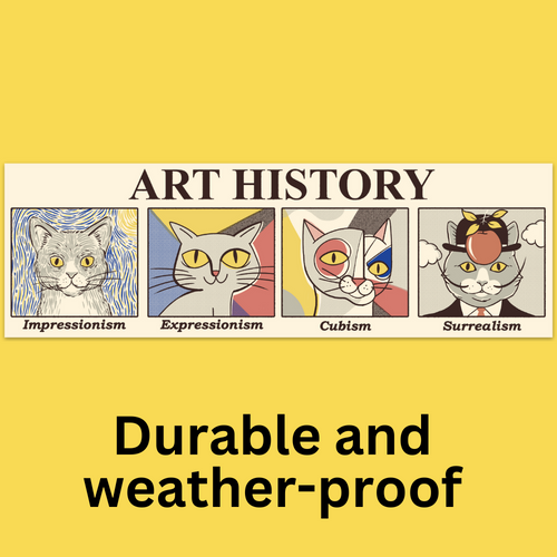 Art History' Bumper Sticker