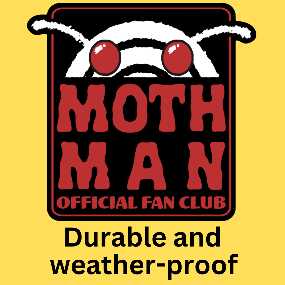 Mothman Fan Club' Bumper Sticker