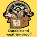 Forbidden Cats' Bumper Sticker