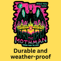 Mothman' Bumper Sticker