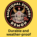 Emotional Support Demon' Bumper Sticker