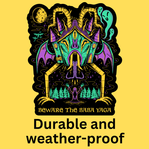 Baba Yaga' Bumper Sticker