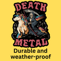 Death Metal' Bumper Sticker