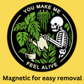 Feel Alive' Bumper Magnet