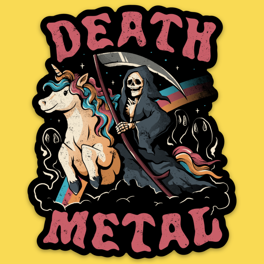 Death Metal' Sticker