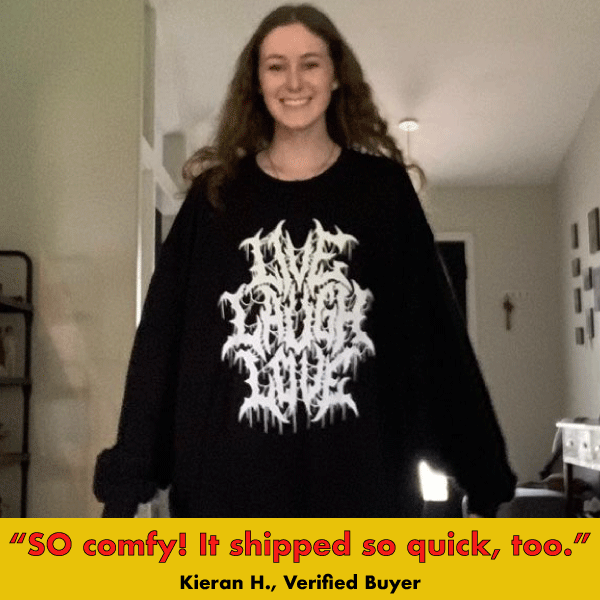 Live Laugh Love' Sweatshirt