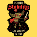 Stabby Goblin' Sticker
